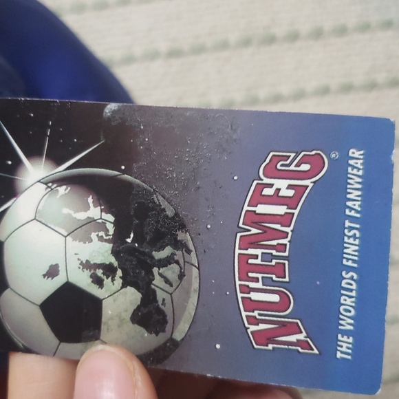 Nutmeg UEFA Euro96 official licensed product england snapback hat blue/red new - Picture 4 of 6